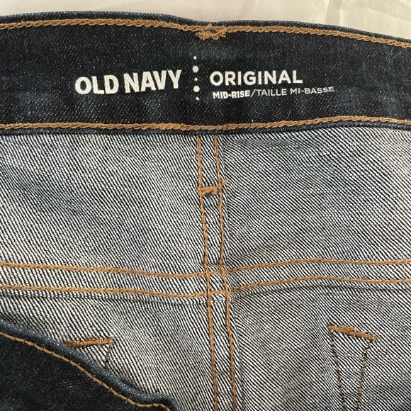 Old Navy Mid Rise Straight leg Jeans Sz 10 - Picture 10 of 12